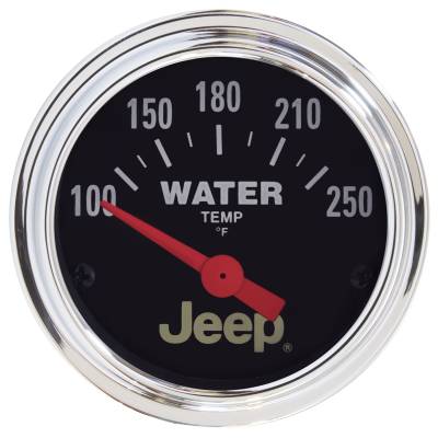 AutoMeter - AutoMeter 880241 Air Core Electric Water Temp Gauge 100-250°F 2-1/16" for Jeep