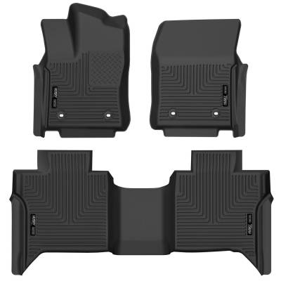 Husky Liners - Husky Liners 53938 X-act Contour Front & 2nd Seat Floor Liners