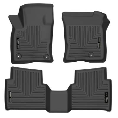 Husky Liners - Husky Liners 96711 Weatherbeater Front & 2nd Seat Floor Liners