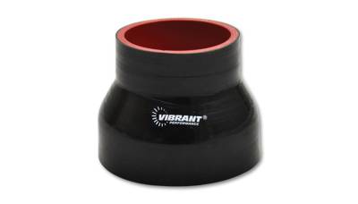 Vibrant Performance - Vibrant 19737 Reducer Coupler 3" ID x 3.75" ID x 3" Long Black