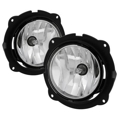 Spyder Auto - Spyder Auto 5086426 OEM Fog Light w/Universal Switch Clear for 07-12 Ford Escape