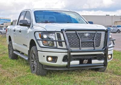 Steelcraft - Steelcraft 50-4140C Black HD Grille Guard for 17-24 Nissan Titan