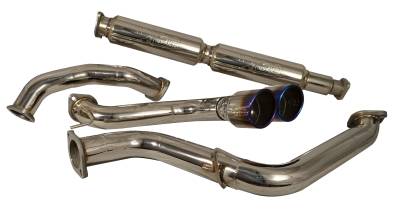 Injen - Injen SES9001TT Performance Exhaust for 13-18 Ford Focus ST L4-2.0L Turbo