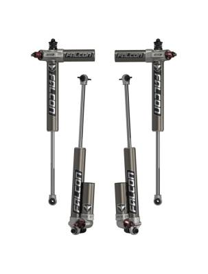 TeraFlex - TeraFlex 03-02-33-400-002 1.5-2.5" Lift 3.3 Piggyback Shocks for Wrangler JK 4DR