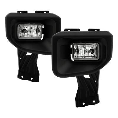 Spyder Auto - Spyder Auto 9051128 Fog Lights w/Switch Clear for 20-22 F250/F350 Super Duty