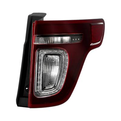 Spyder Auto - Spyder Auto 9956119 Dark Red LED Taillight OE Right for 13-15 Explorer