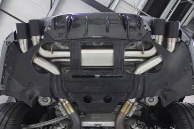 Dinan - Dinan D660-0079-BLK 18-23 BMW M5 4.4 Exhaust System