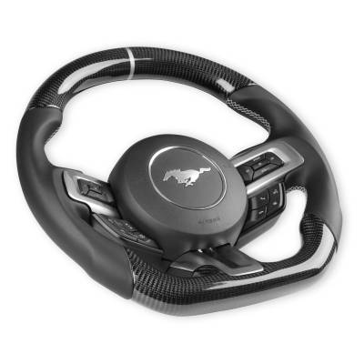 Drake Muscle - Drake Muscle MU950-09 Steering Wheel for 18-23 Ford Mustang