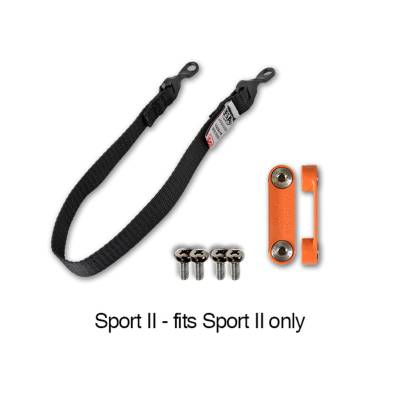 HANS Performance Products - HANS TK14513 Sliding Tethers Sport II M61 Std 18"