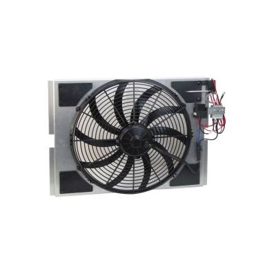 Scott Drake - Scott Drake C7ZZ-8146-8600 Radiator & Engine Cooling Fan for 67-70 Ford Mustang