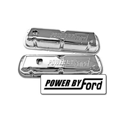 Scott Drake - Scott Drake C8OZ-6A582-C 70 Ford Mustang Engine Valve Cover Set