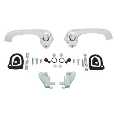 Scott Drake - Scott Drake C8TZ-6222404-5P Exterior Door Handle Set for 68-77 Ford Bronco
