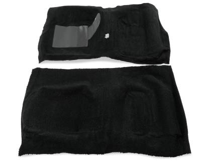 Scott Drake - Scott Drake CAR65-CP-BK 65-68 Ford Mustang Floor Carpet