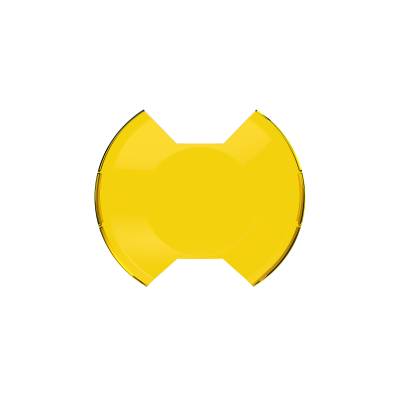 KC Hilites - KC HiLiTES 5210 SlimLite 8" LED Light Shield SAE Driving Selective Yellow