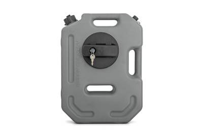 Rough Country Suspension Systems - Rough Country 10L Fluid Storage Container w/Locker-Gray 99062A