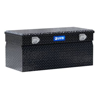 UWS - Gloss Black Aluminum 42" Wedge Utility Chest Box LTL Shipping Only