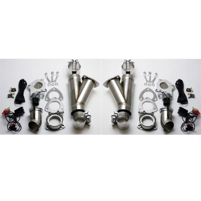 Granatelli Motor Sports - Granatelli MS 303530D Electronic Exhaust Cutout Systems Alum Mild Steel Slip-Fit