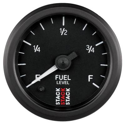 Stack - Stack ST3315 Pro Stepper Fuel Level Gauge 52mm Black 0-280OHM Programmable
