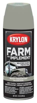 Krylon - Krylon 1938 Farm & Implement Paints 16oz MF Gray
