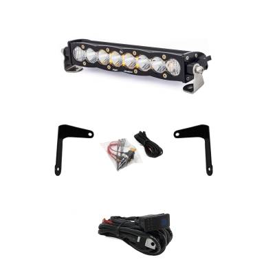 Baja Designs - Baja Designs 447037 S8 10" Shock Mount Light Bar Kit