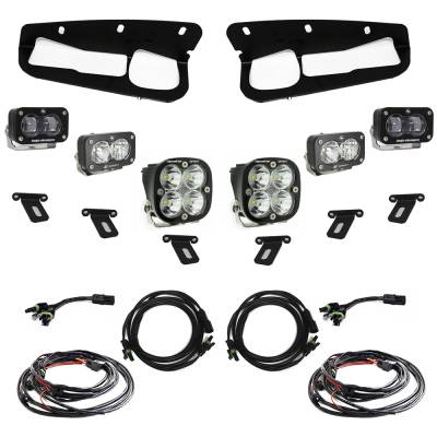 Baja Designs - Baja Designs 448174 Ford S2 SAE Sportsmen Fog Pocket Light Kit