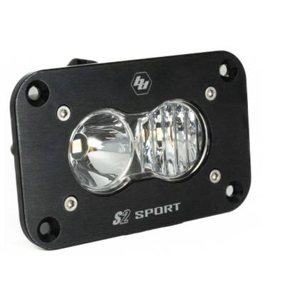 Baja Designs - Baja Designs 541003 S2 Sport Black Flush Mount LED Auxiliary Light Pod