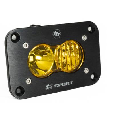 Baja Designs - Baja Designs 541013 S2 Sport Black Flush Mount LED Auxiliary Light Pod
