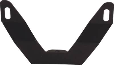 TrailFX - TrailFX 1399125XX3 TFX Black Powder-Coated License Plate Bracket for Bull Bars