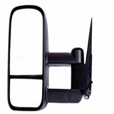 TrailFX - TrailFX CC-6193P-HSTK Dual Manual Extend Telescoping Mirrors Power Adjust Turn