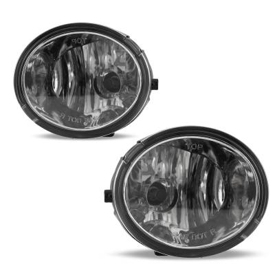 Winjet - Winjet CFWJ-0076-C Clear Fog Lights w/Wiring for 00-06 Toyota Sequoia & Tundra