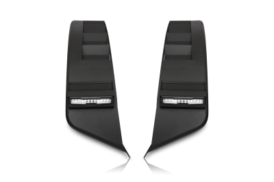 Attica 4x4 - Attica 4x4 ATTFB01H102-BX-F Frontier Front Fender Flare for 21-24 Ford Bronco