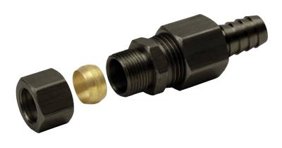 Derale - Derale 13033 1/2" Transmission Cooler Line To 3/8" Hose Barb Compression Fitting