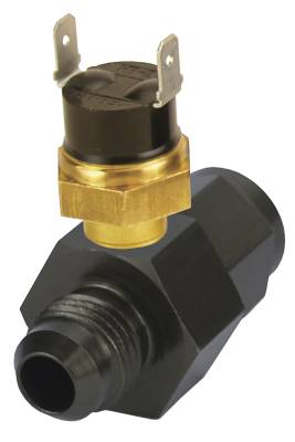 Derale - Derale 35020 Premium In-Line Fan Control Thermostat 180-DEG -6AN x -6AN