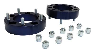 RT Offroad - RT Offroad RT32005 1.5" Blue Anodized Wheel Spacers 5x5.5" 4.2" CB for Jeep CJ's