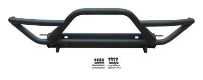 RT Offroad - RT Offroad RT20015 Black Front Rock Crawler Bumper for 07-18 Jeep Wrangler JK