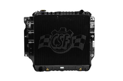 CSF Cooling - Racing & High Performance Division - CSF Cooling 2578 Coper Core 3-Row Radiator for 87-04 Jeep Wrangler YJ/TJ
