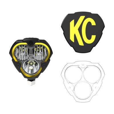 KC Hilites - KC HiLiTES 1288 Flex Era 3 LED Light Single Light Master Kit