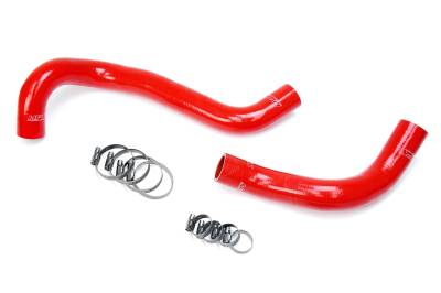 HPS Performance - HPS 57-1303 Red Red Radiator Hose Kit for 08-20 Toyota Sequoia 5.7L V8