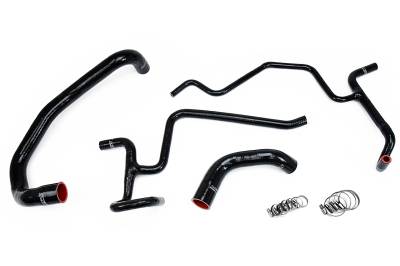 HPS Performance - HPS 57-1326-BLK Black Coolant Hose Kit for 05-10 Chrysler 300C 5.7L V8