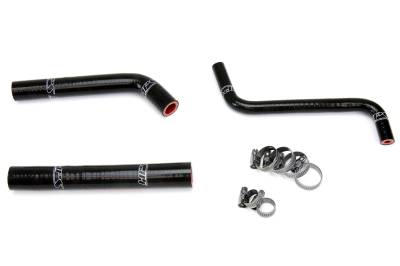 HPS Performance - HPS 57-1376-BLK Black Radiator Hose Kit for 04-09 Honda TRX450R