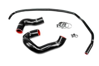 HPS Performance - HPS 57-2160-BLK Black Radiator Coolant HoseKit for 07-13 BMW 335i 08-10 BMW135i
