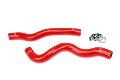 HPS Performance - HPS 57-1964-RED Red Radiator Coolant Hose Kit for 18-22 Kia 19-22 Genesis G70