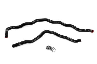 HPS Performance - HPS 57-2159-BLK Black Heater Coolant Hose Kit for 07-13 BMW 335i N54 N55