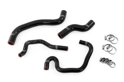 HPS Performance - HPS 57-1080-BLK Black Radiator/Heater Coolant Hose Kit for 95-98 Toyota 3.4L V6