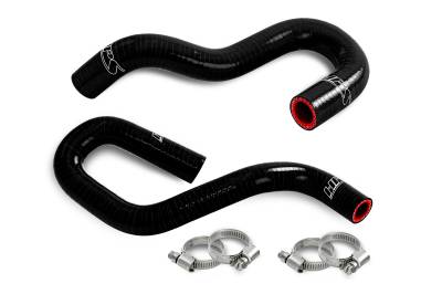HPS Performance - HPS 57-2183-BLK Black Heater Hose Kit for 07-17 Lexus IS350 V6 07-15 Lexus GS350