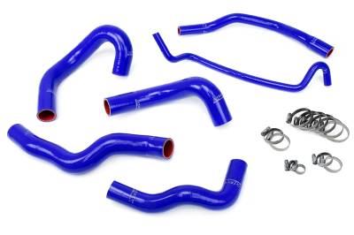 HPS Performance - HPS 57-1013-BLUE Blue Silicone Radiator Hose Kit for 05-06 Ford Mustang V8