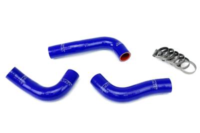 HPS Performance - HPS 57-1030-BLUE Blue Silicone Radiator Hose Kit for 94-97 Mazda Miata