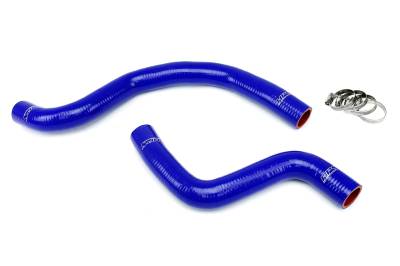 HPS Performance - HPS 57-1040-BLUE Blue Silicone Radiator Hose Kit for Mitsubishi Lancer EVO 7 8