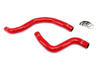 HPS Performance - HPS 57-1040 Red Red Silicone Radiator Hose Kit for Mitsubishi Lancer EVO 7 8