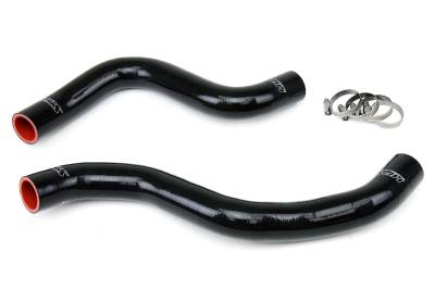 HPS Performance - HPS 57-1042-BLK Black Silicone Radiator Hose Kit for Mitsubishi Lancer EVO 9